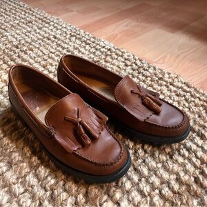 G.H. Bass & Co. Brown Leather Women's Loafers